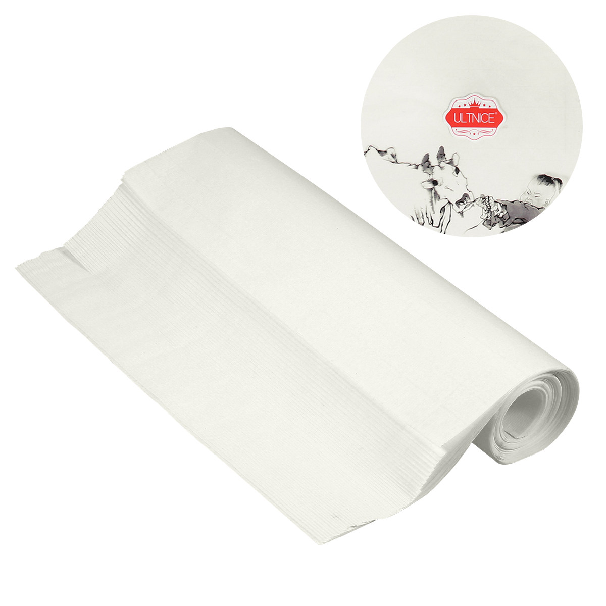 Ink Blotter Paper - 50 feuilles de papier Xuan authentique,