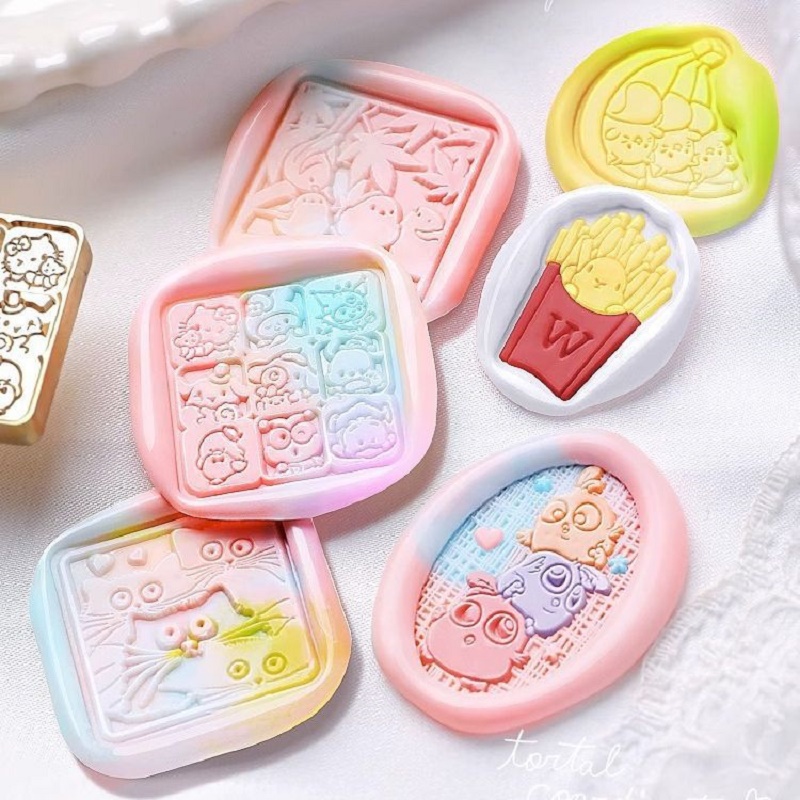 Sceau de cire tampon Kawaii ci - Wax Seal Stamp Set avis et prix